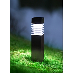 LAMPA SOLARNA LED OGRODOWA WBIJANA do OGRODU 37cm