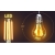 ŻARÓWKA LED E27 8W A60 Filament Retro AMBER barwa BIAŁA CIEPŁA 2200k