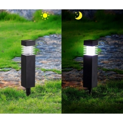 LAMPA SOLARNA OGRODOWA WBIJANA LAMPKA OGRODU 4szt