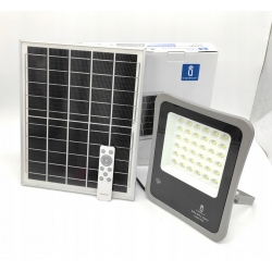 LAMPA LATARNIA HALOGEN PANEL SOLARNY 100W PILOT