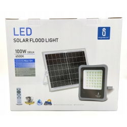 LAMPA LATARNIA HALOGEN PANEL SOLARNY 100W PILOT