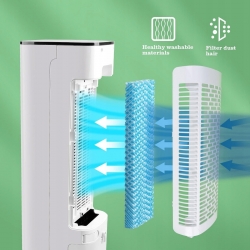 PRZENOŚNY KLIMATYZATOR KLIMATYZER WODNY +PILOT 55W