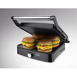 GRILL OPIEKACZ ELEKTRYCZNY ROZKŁADANY 1800W