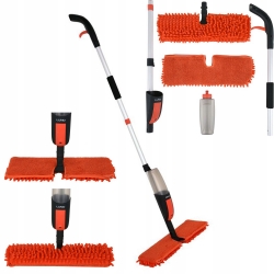 DWUSTRONNY MOP ZE SPRYSKIWACZEM 2x MIKROFIBRA