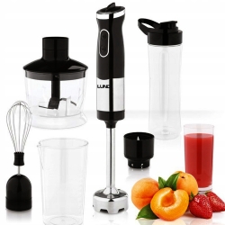 BLENDER RĘCZNY MIKSER Z POJEMNIKIEM 1100W FIT 4W1