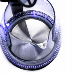 SZKLANY CZAJNIK ELEKTRYCZNY BEZPRZEWODOWY LED 1,7L