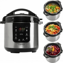 MULTICOOKER GARNEK SZYBKOWAR PAROWAR KOMBIWAR 6L