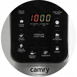 MULTICOOKER GARNEK SZYBKOWAR PAROWAR KOMBIWAR 6L