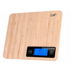 WAGA KUCHENNA LCD do 5 KG ELEKTRONICZNA BAMBUSOWA