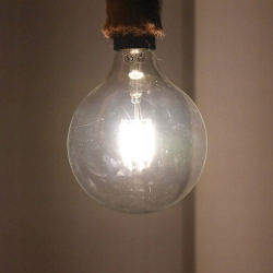 ŻARÓWKA LED DUŻA BAŃKA Filament Retro G125 E27 4W