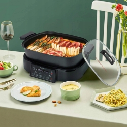 ELEKTRYCZNY GARNEK 3w1 WOLNOWAR PAROWAR GRILL 6l