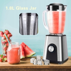 MOCNY BLENDER MIKSER KIELICHOWY SZKLANY 1,8L 1200W