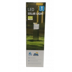 DUŻA LAMPA SOLARNA LED 15lm OGRODOWA WBIJANA STAL