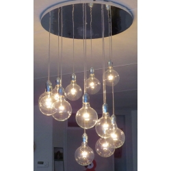 ŻARÓWKA LED DUŻA BAŃKA Filament Retro G95 E27 8W